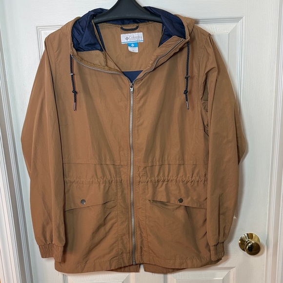 Columbia Tan Hooded Utility Jacket - Picture 3 of 10